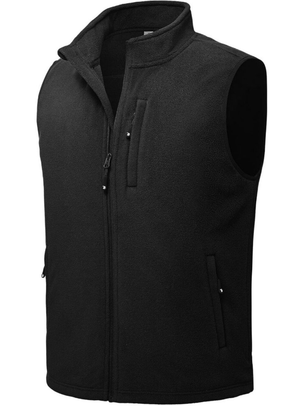 Lightweight Full Zip Fleece Vest for Men | Warm Polar Outerwear, Perfect for